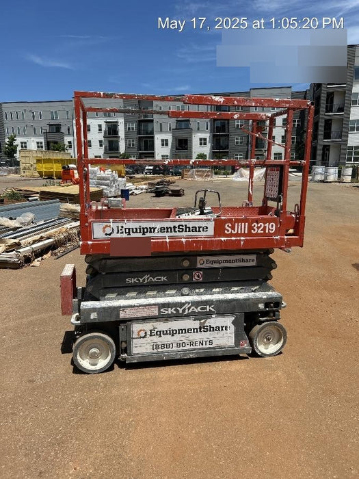 2019 Skyjack SJIII-3219 Standard Options, Trojan Batteries