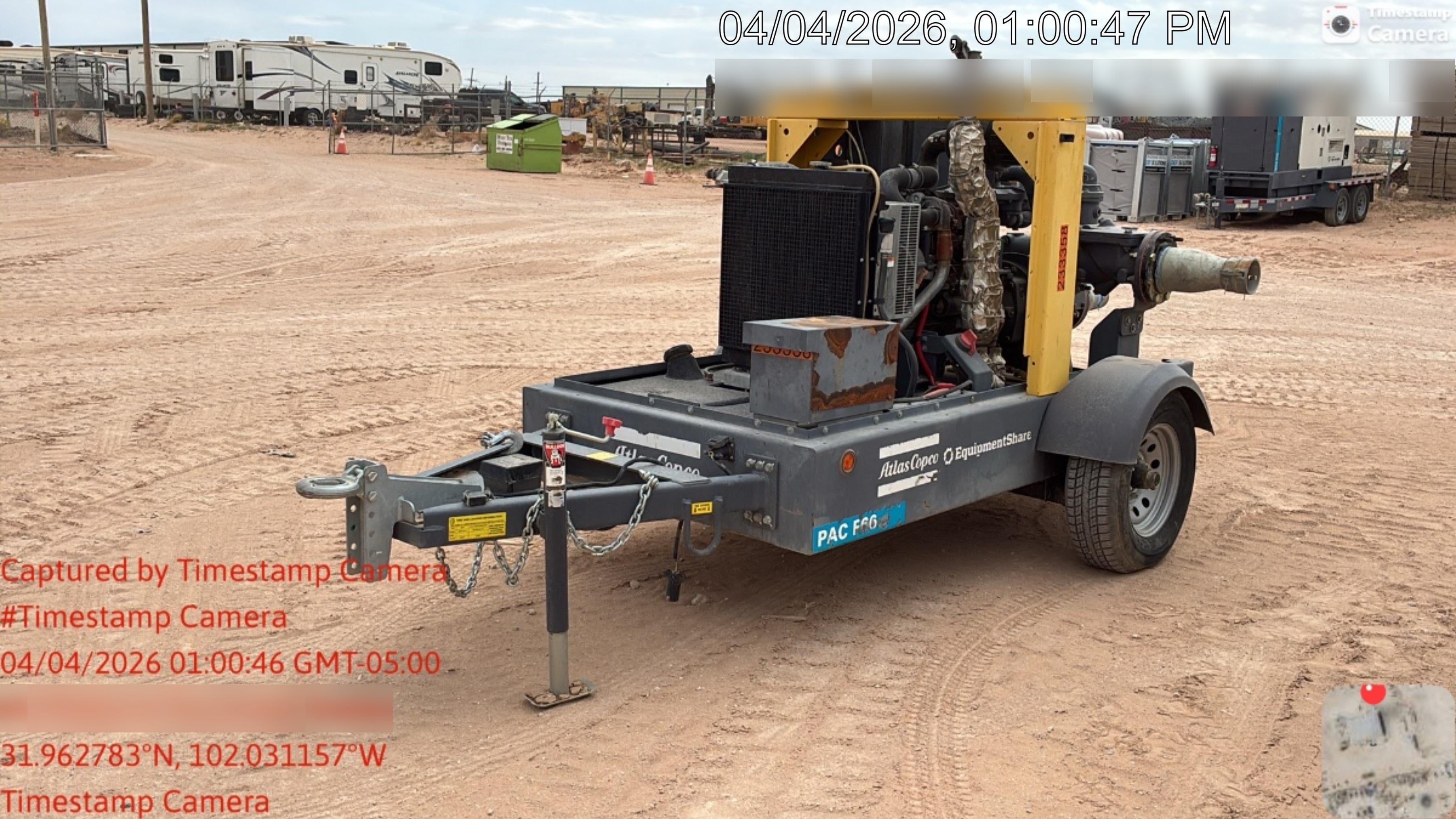 2022 ATLAS COPCO PAC F66 KD