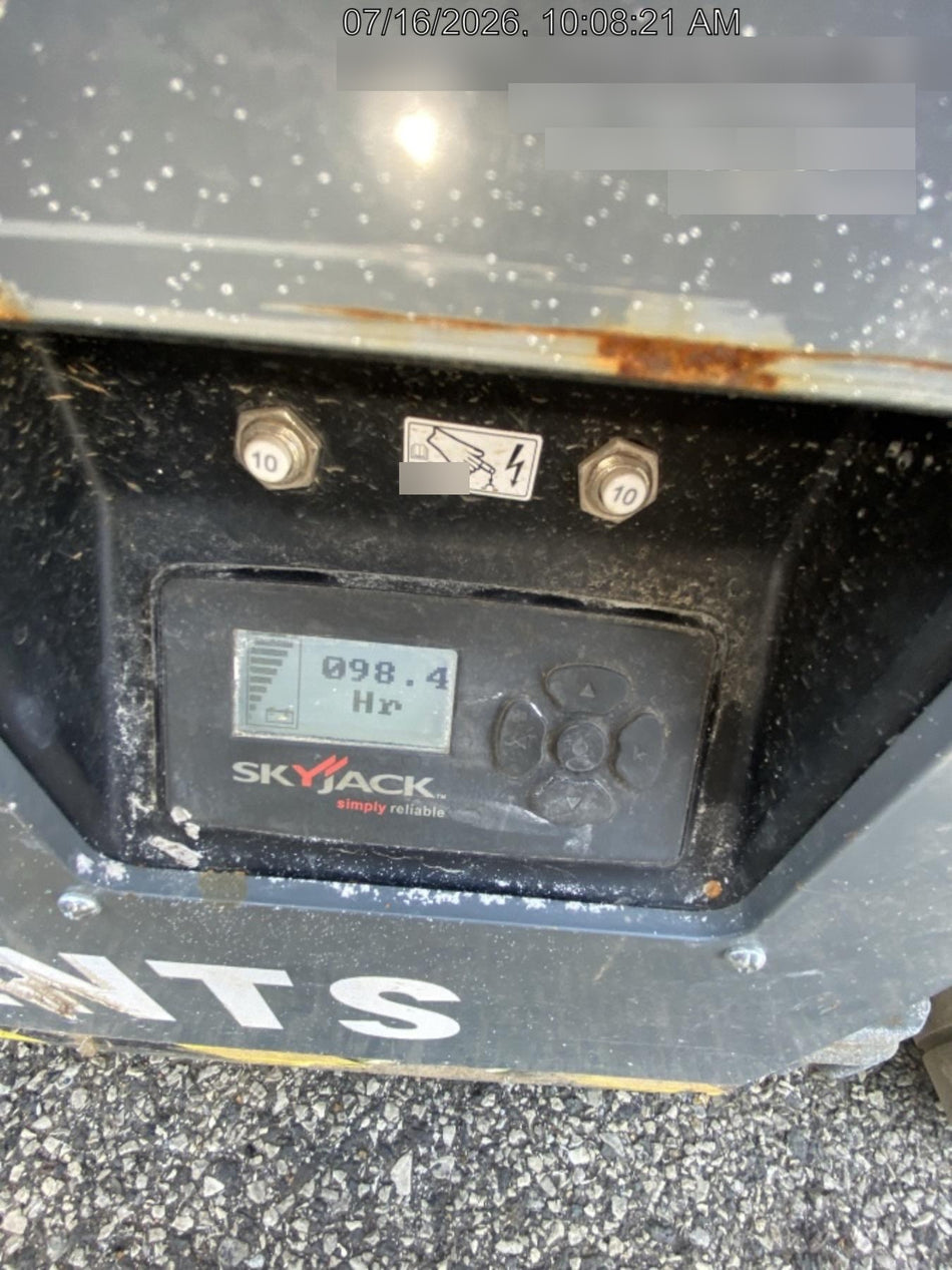 2024 Skyjack SJ3219 Electric Drive, Sld NM Tires, DBcns, RFRails, Power to Platform, T3 + Access Control