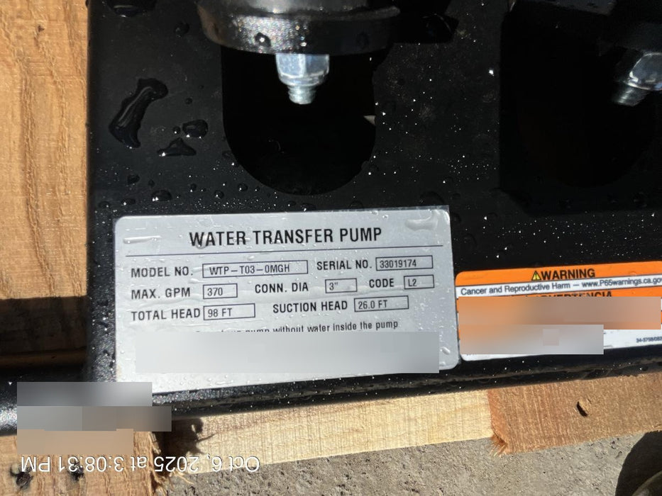 2025 MI-T-M WTP-T03-0MGH