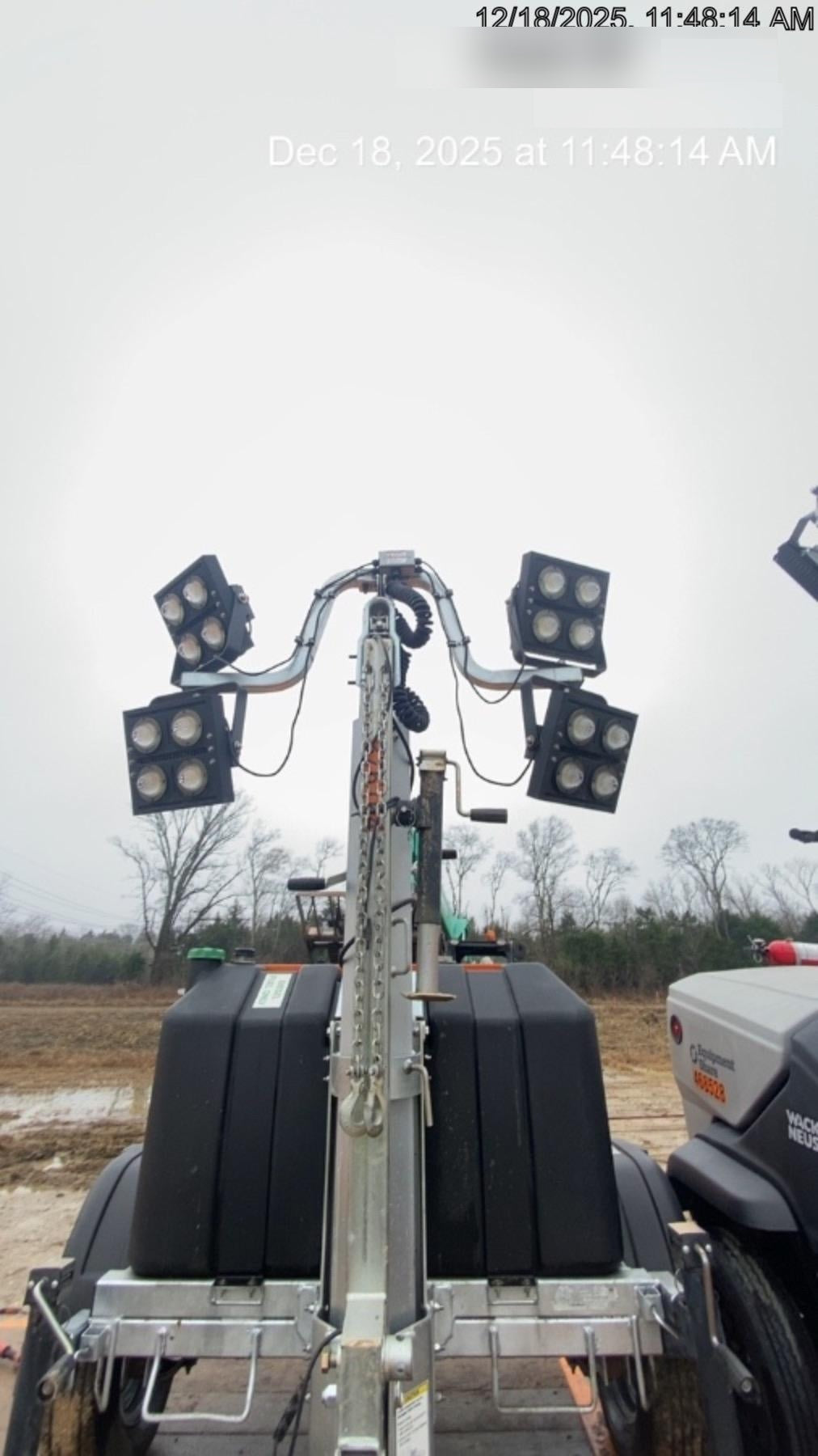 2023 Wanco WLTT-4MM4K Diesel, Deep Sea Controller, Shore Power Plug, Auto Start, (4) 350W LED Floodlights, 4kW Generator, 60 Gal Fuel Tank, 2" Ball, T3