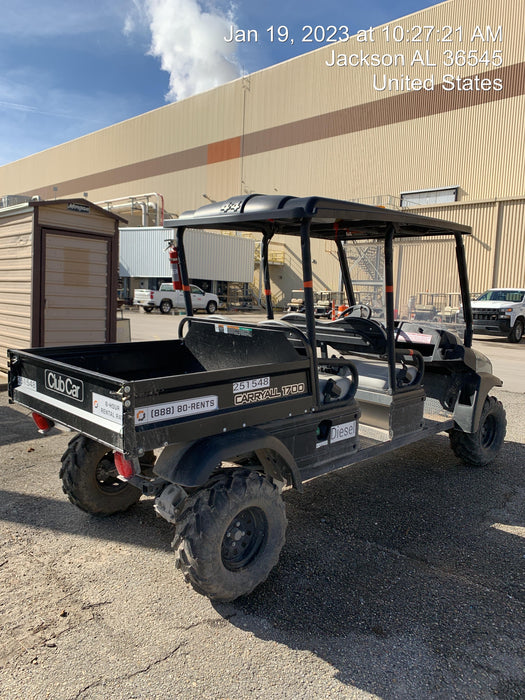 2023 Club Car CA1700D Canopy, Diesel, 4 Passenger