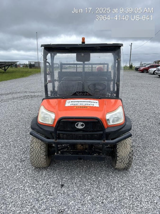 2020 Kubota RTV-X1140W-H 4WD, LED Strobe, Windshield Acrylic Clear, Plastic Canopy, Wire Harness Kit, Backup Alarm