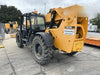 2019 JCB 509-42 Open ROPS, 74 HP, Solid Tires, Worklights, Beacon, Aux Hydraulics, Lifting Eye 66" Carriage/60" Forks