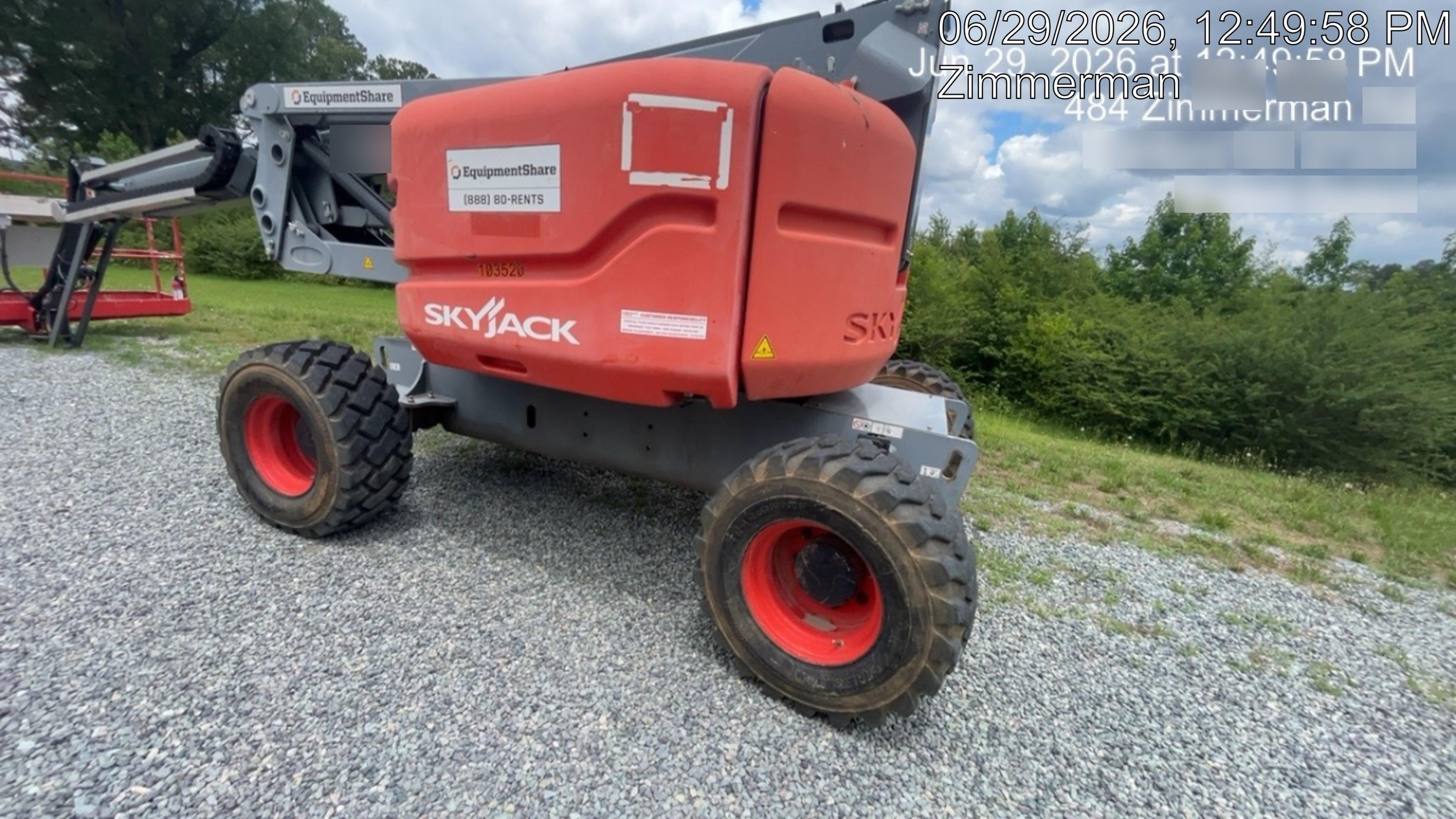 2020 SKYJACK SJ63 AJ