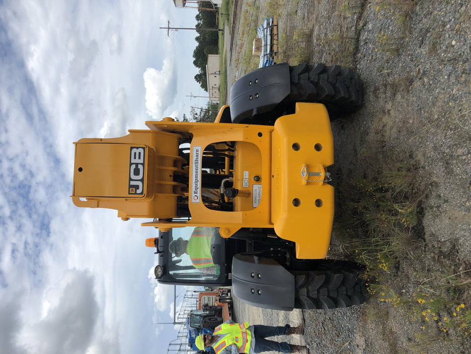 2020 JCB 512-56 Canopy, 74Hp, Solid Tires, Work Lights, Beacon, Aux Hydraulics, Back up Alarm, Lifting Eye, ES Decals
