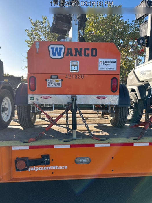 2024 Wanco WLTT-4MM4K Diesel, Deep Sea Controller, Shore Power Plug, Auto Start, (4) 350W LED Floodlights, 4kW Generator, 60 Gal Fuel Tank, 2" Ball, T3