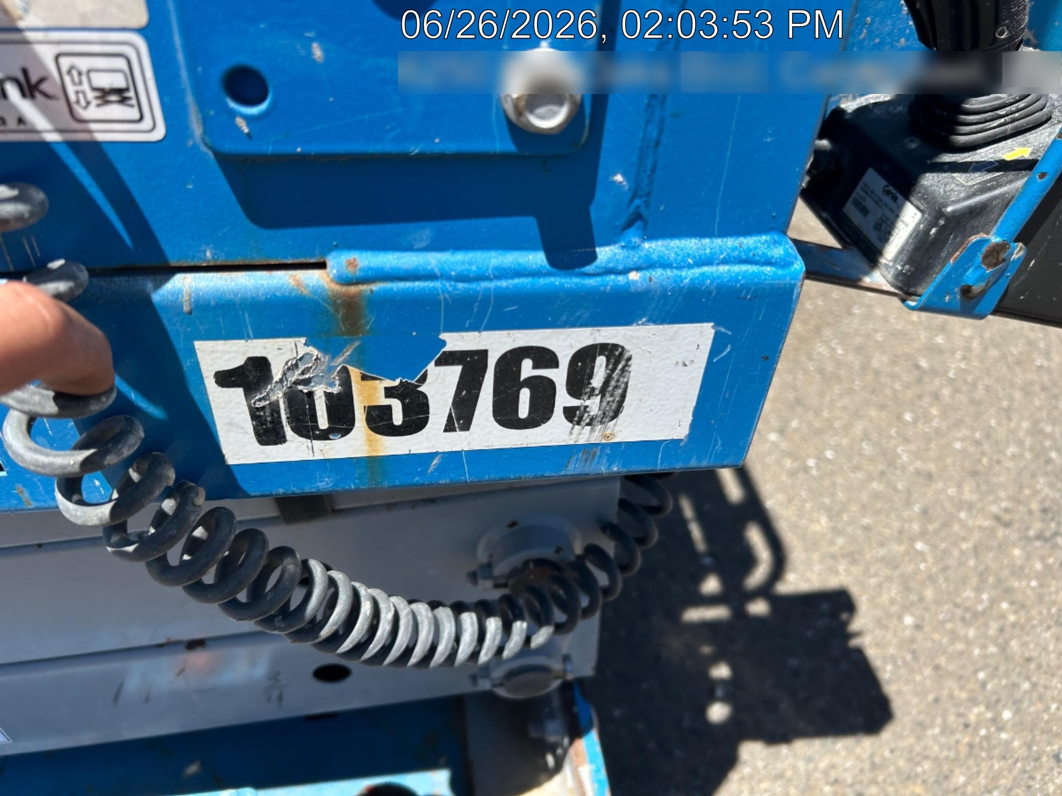 2020 Genie GS-1930 Solid Non Marking Tires, Beacon, Folding rails with half height swing gate, 800W Inverter