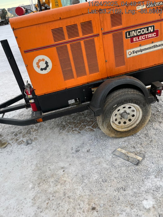 2021 Lincoln Electric Vantage 549X Ready Pak 3, ORANGE (includes trailer, cable rack, fender light kit)