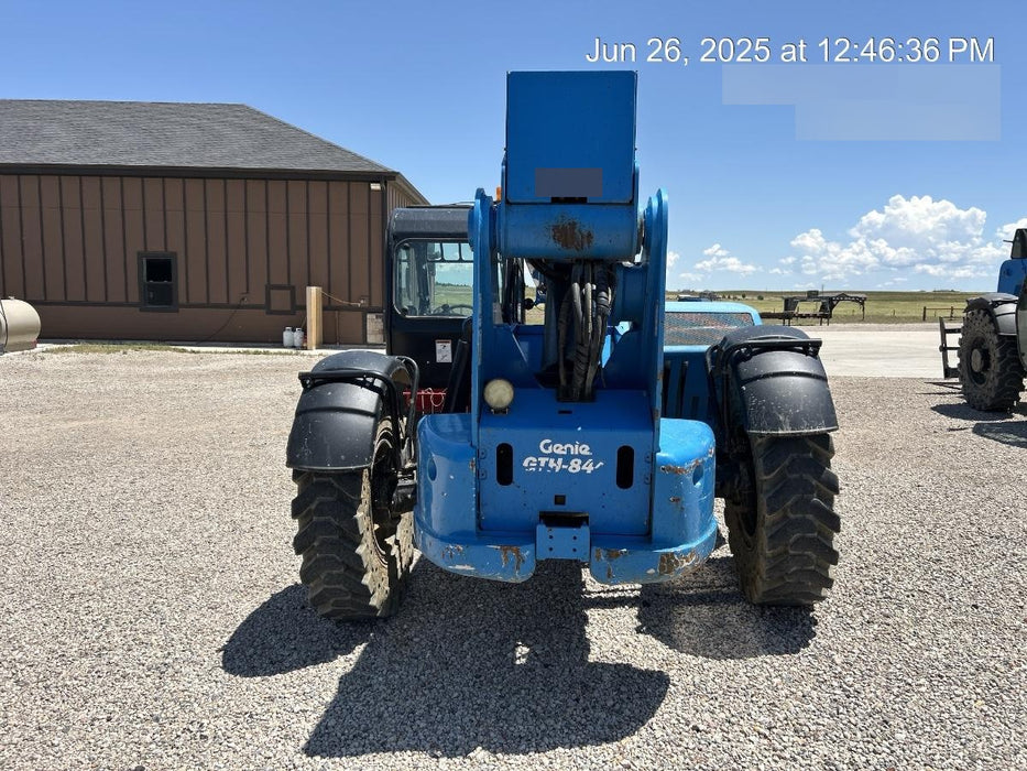 2018 Genie GTH-844 Genie GTH-844 w/Enclosed Cab w/HVAC, Work Lights, Solid Tires, Beacon, 60" Carriage and Forks