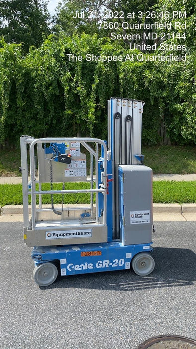 2021 GENIE GR-20