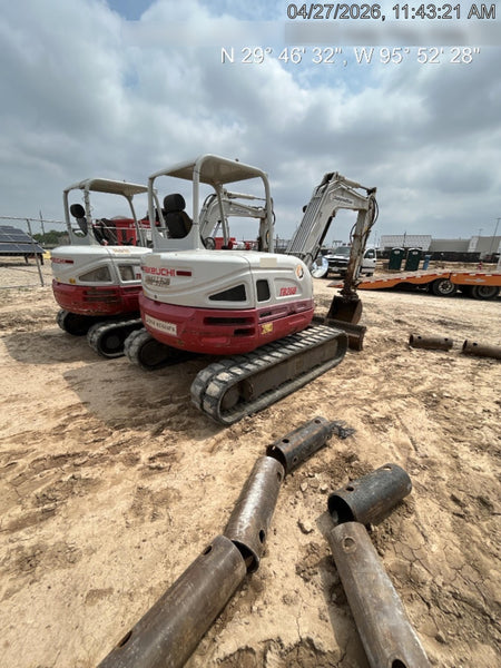 2019 Takeuchi TB260 Canopy w/Rubber Tracks, Auxiliary Hydraulics, Standard Blade, Manual QC