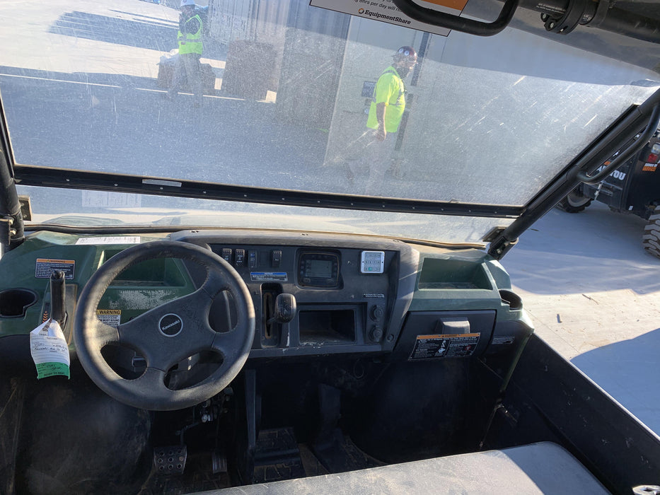 2019 Kawasaki Mule PRO-DXT Standard Options, Backup Alarm, Beacon, Plastic Hard Top, Poly Windshield, Horn Kit