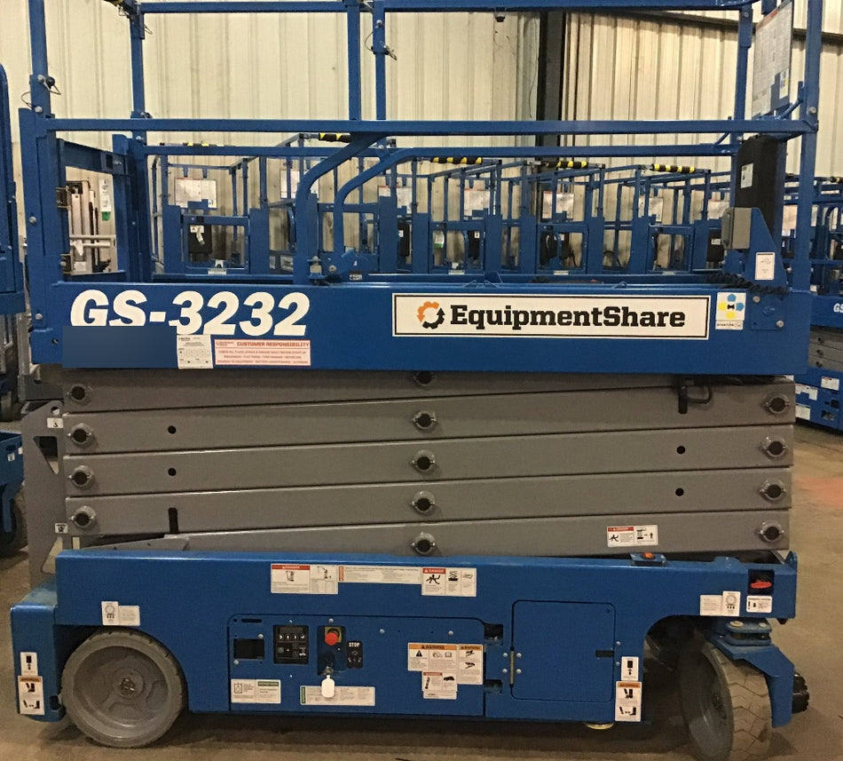 2018 Genie GS-3232 Genie GS-3232 Scissor Lift w/Standard Options