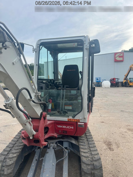 2022 TAKEUCHI TB235-2CR