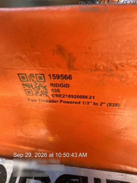 2021 RIDGID 535