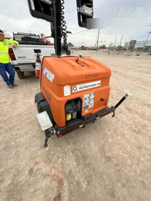 2023 Generac MLT2 Diesel, Flex Switch 120V Input, Powerzone Controller, 
(4) 320W LED Lights, 4kW Generator, 39.9 Gal Fuel Tank, 2" Ball, T3