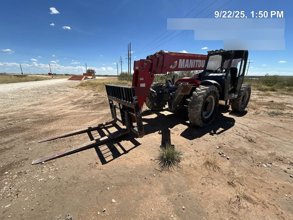 2019 Manitou MTA10055 MTA10055 - 120 HP T4, Canopy, Worklights/Strobe, Beacon, 66" Carriage, 60" Forks, Solid Tires, Lift Hook, Aux Hydraulics