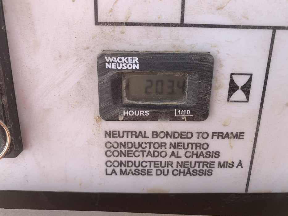 2019 Wacker Neuson LTV6L-MH Mobile Light Tower w/Fuel Level Sensor Installed