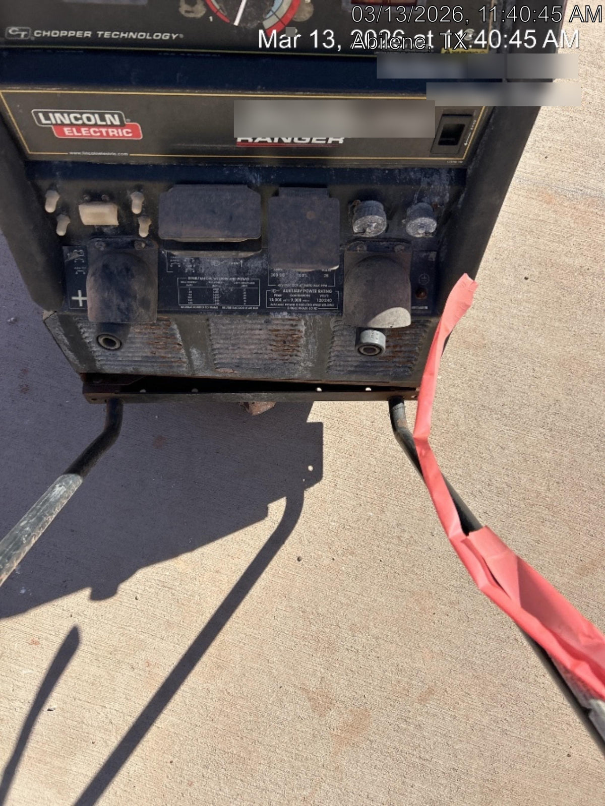 2021 Lincoln Electric Ranger 305 LPG Ranger® 305 LPG Engine Driven Welder
(Kohler®) One-Pak