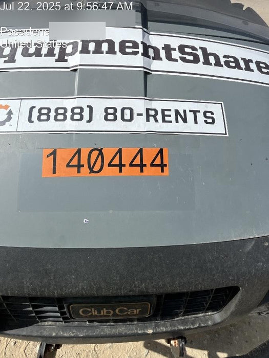 2021 Club Car CA1700D Canopy, Diesel, 4 Passenger