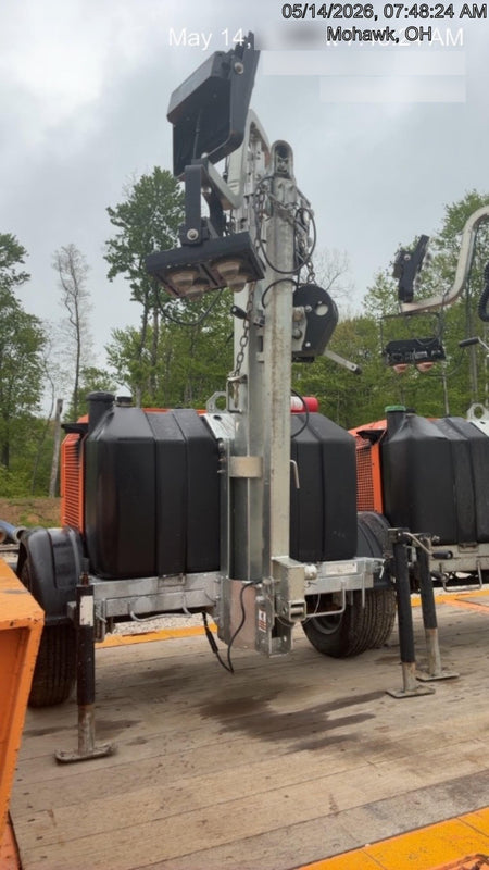 2024 Wanco WLTT-4MM4K Diesel, Deep Sea Controller, Shore Power Plug, Auto Start, (4) 350W LED Floodlights, 4kW Generator, 60 Gal Fuel Tank, 2" Ball, T3