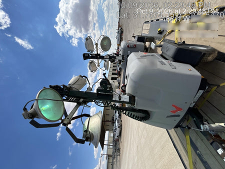 2018 Wacker Neuson LTV6L-MH LTV6L Mobile Light Tower w/Fuel Level Sensor Installed