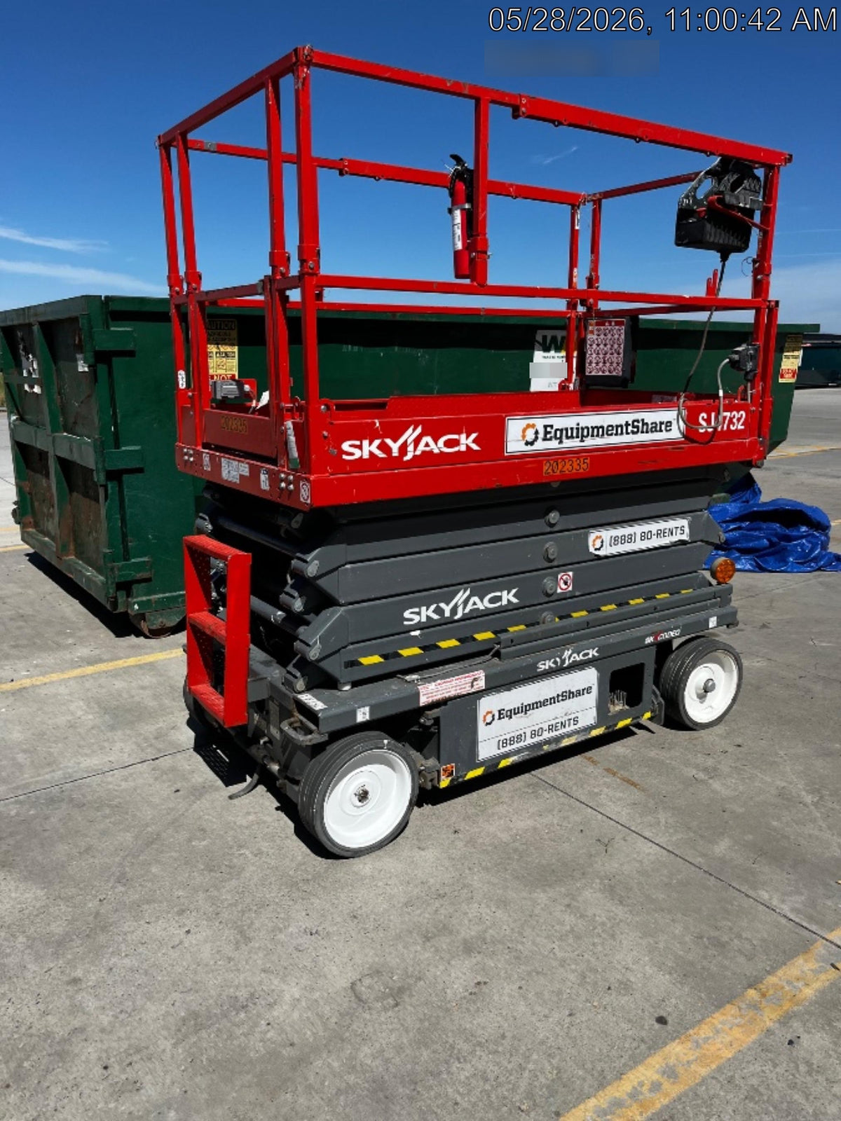 2022 SKYJACK SJ4732