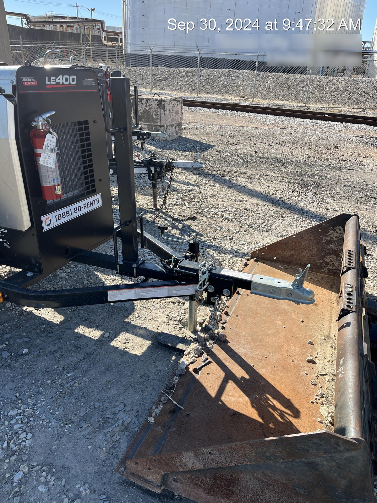 2024 Lincoln Electric LE400 Kubota V1505, Trlr, Cable Rack, Light Kit, ES Decals, T3