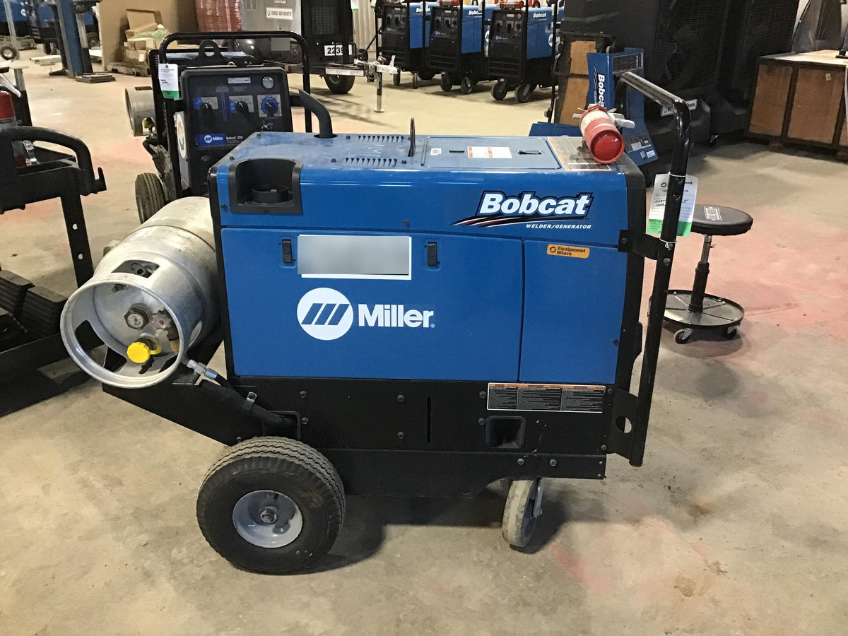 2019 Miller Electric BOBCAT 250 LP/Propane, Running Gear, Tank Bracket, Hose
