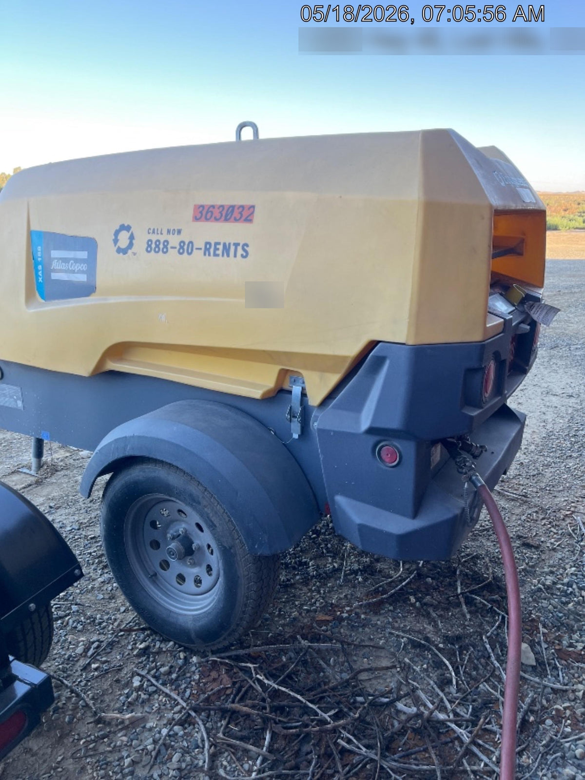 2023 ATLAS COPCO XAS188 CWK