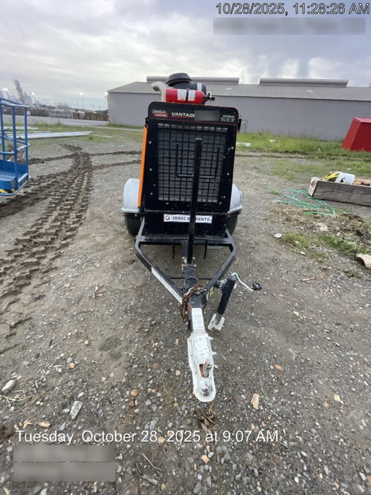 2022 Lincoln Electric Vantage 549X Crosslink Technology, Trailer Mounted, ES Decals, T3