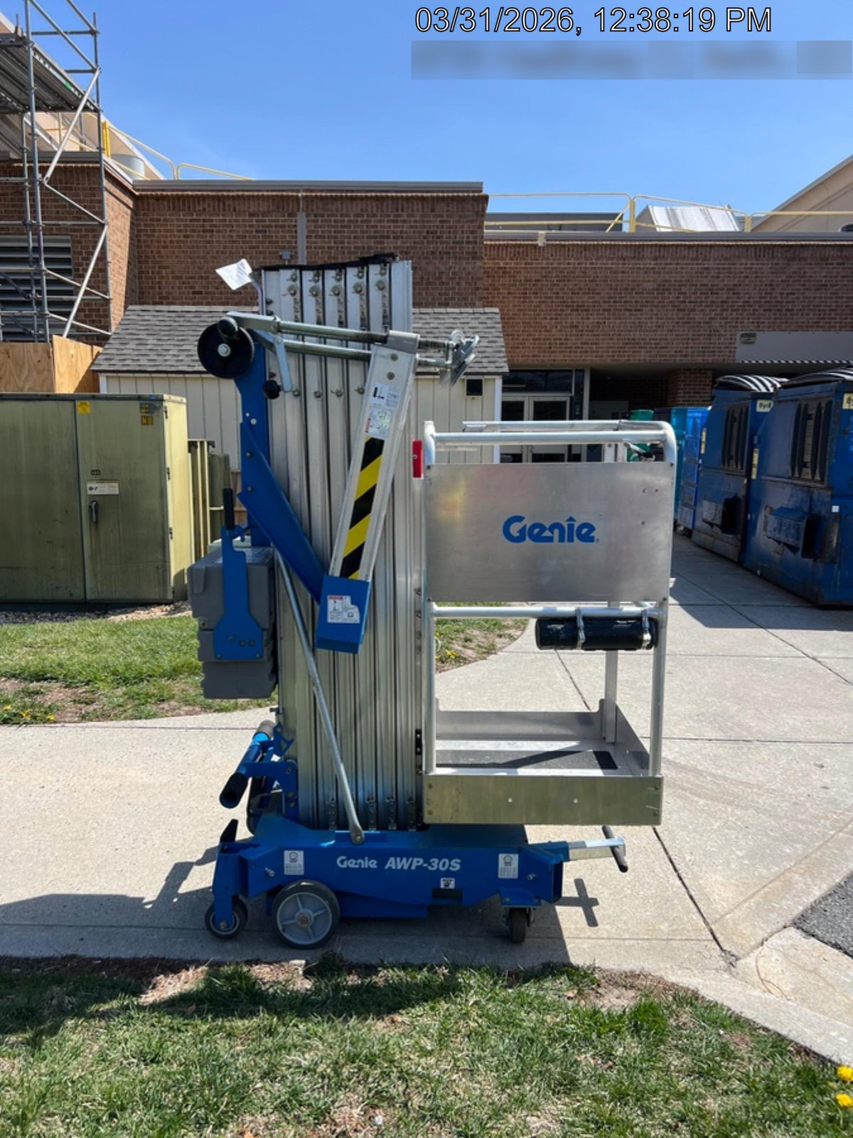 2022 GENIE AWP-30S DC