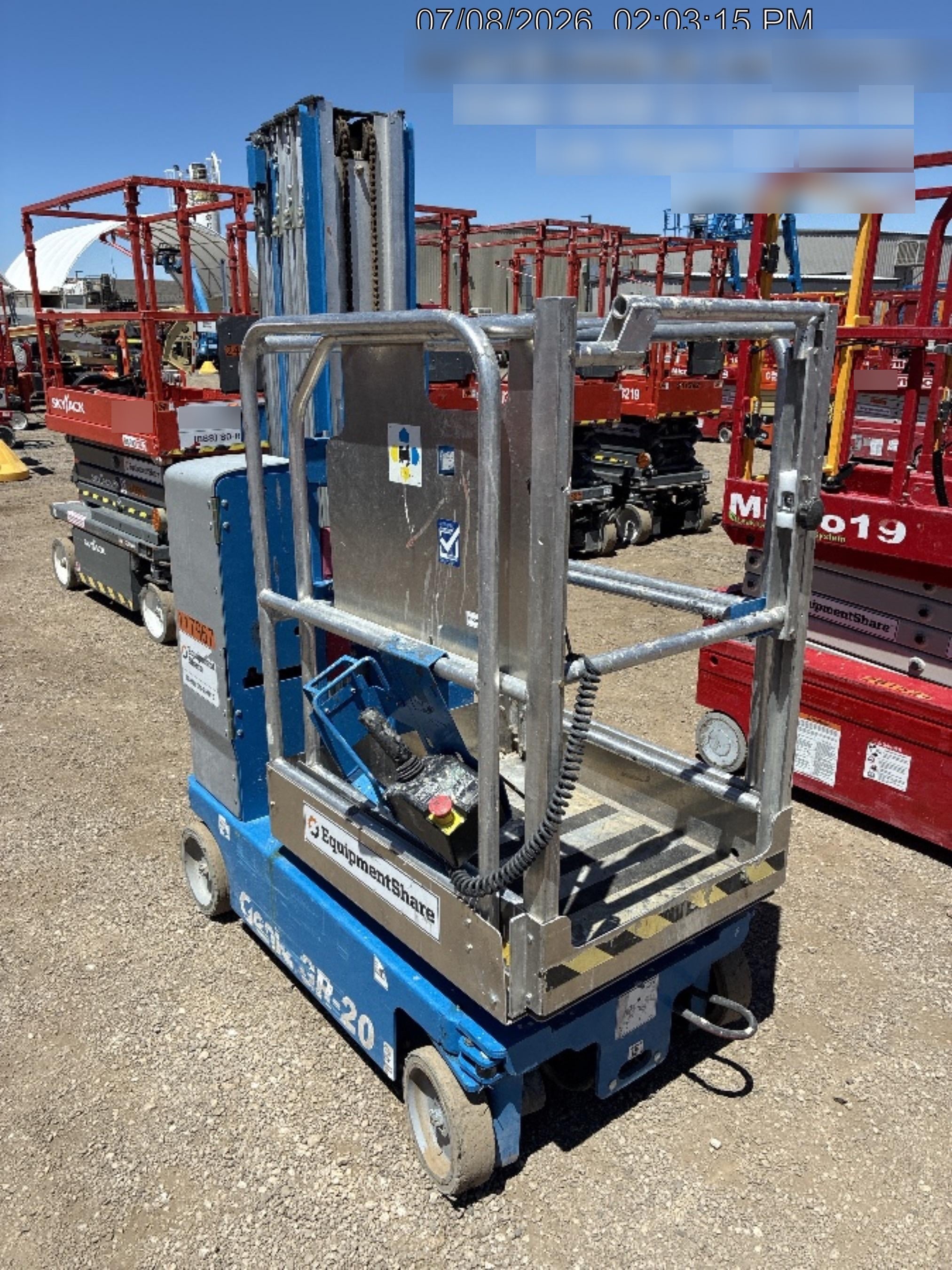 2020 GENIE GR-20