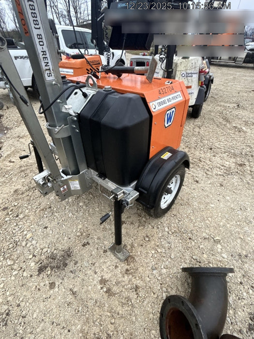 2024 Wanco WLTT-4MM4K Diesel, Deep Sea Controller, Shore Power Plug, Auto Start, (4) 350W LED Floodlights, 4kW Generator, 60 Gal Fuel Tank, 2" Ball, T3