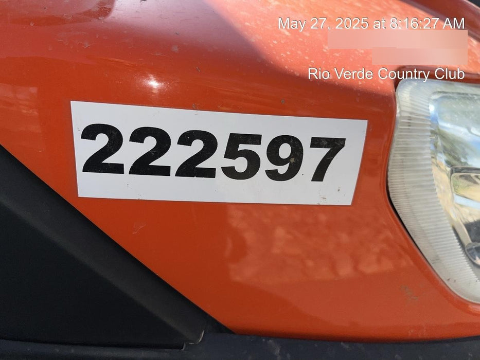 2022 Kubota RTV-X1140W-H Plastic Canopy, Windshield Acrylic Clear, LED Strobe Light, Wire Harness Kit, Back up Alarm