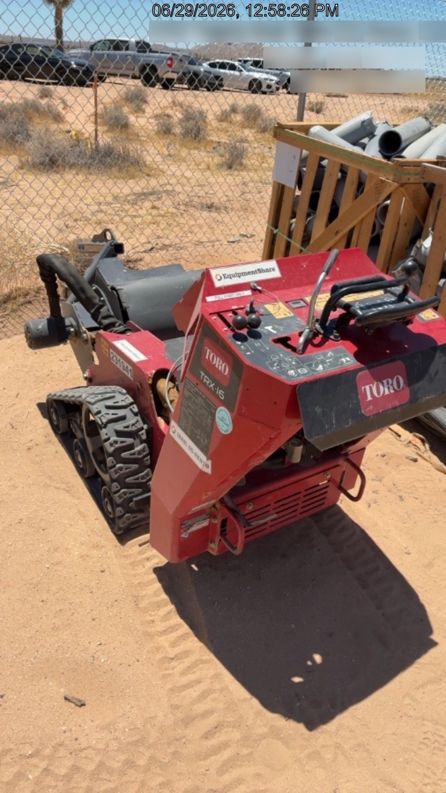 2022 TORO TRX-16