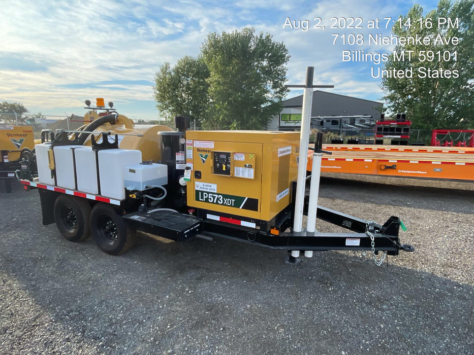 2022 Vac-Tron LP573XDT T4 Koehler Diesel Engine, 500 Gallon Debris Tank, x2 100 Gallon Water Tanks