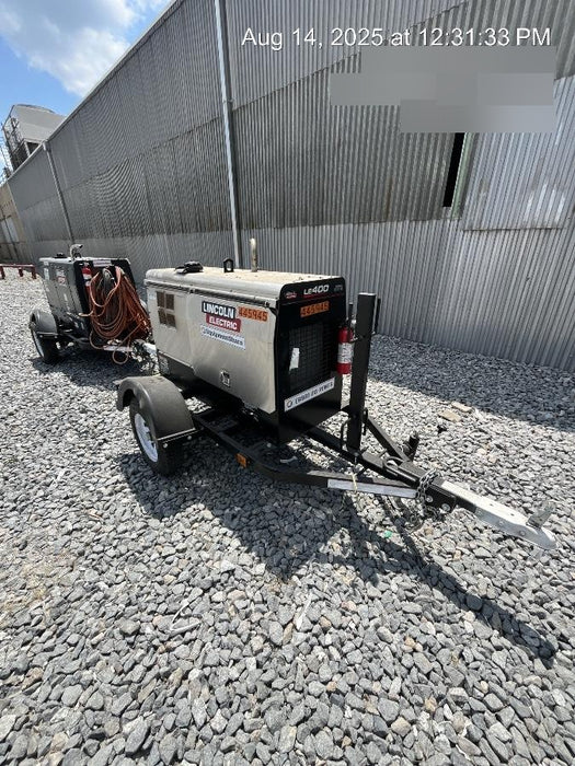 2024 Lincoln Electric LE400 Kubota V1505, Trlr, Cable Rack, Light Kit, ES Decals, T3