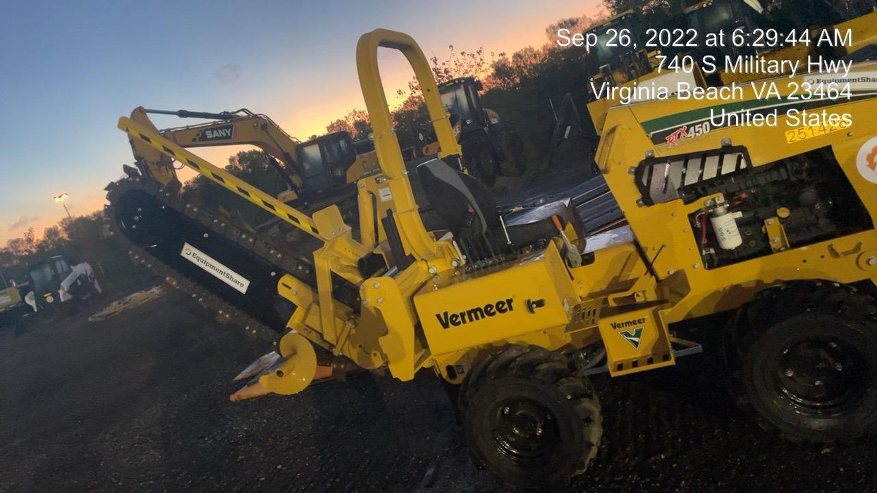 2022 VERMEER RTX450