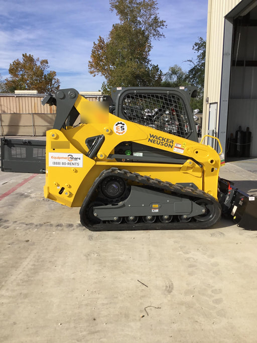 Wacker Neuson ST45 Wacker Neuson ST45 10K Tracked Skid Loader, Canopy, ISO, Bucket Leveling, 84" Bucket w/ Smooth bolt on edge