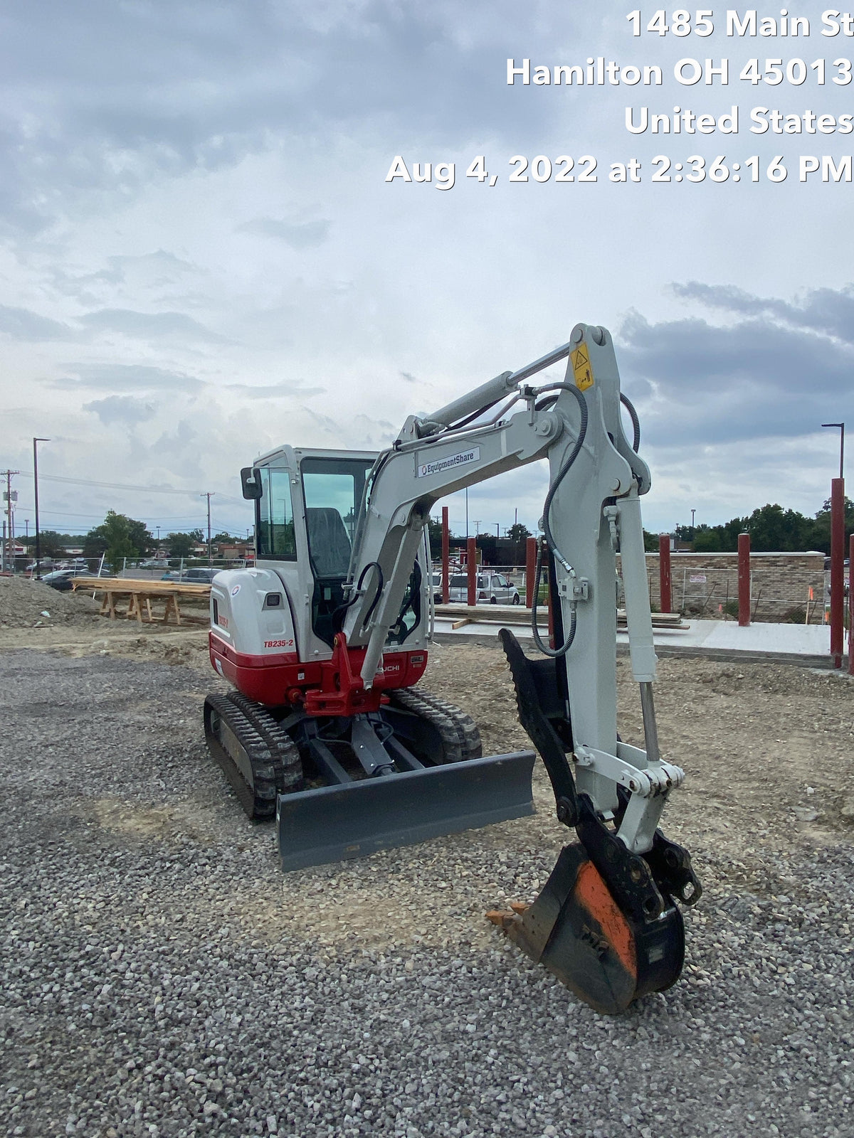 2022 TAKEUCHI TB235-2CR