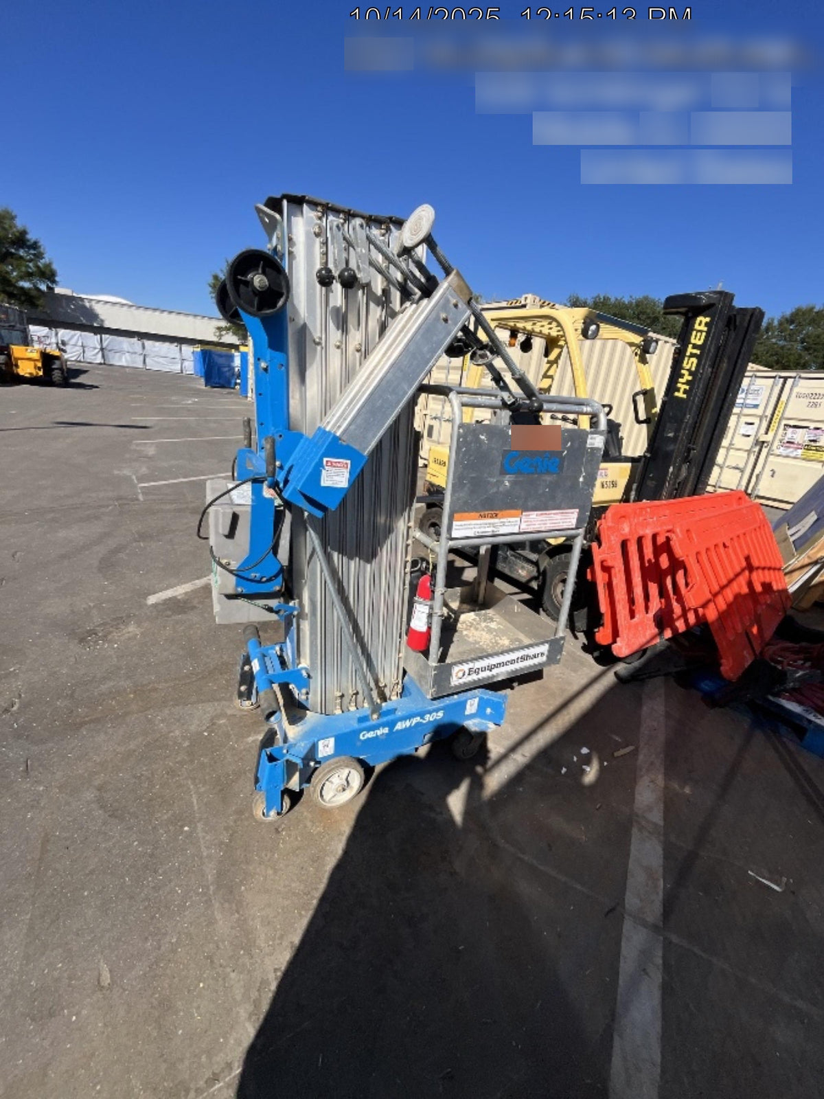 2019 GENIE AWP-30S