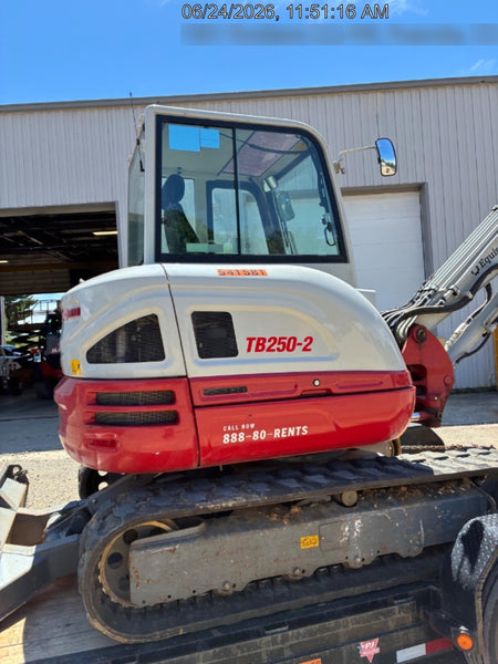 2025 TAKEUCHI TB250-2CR