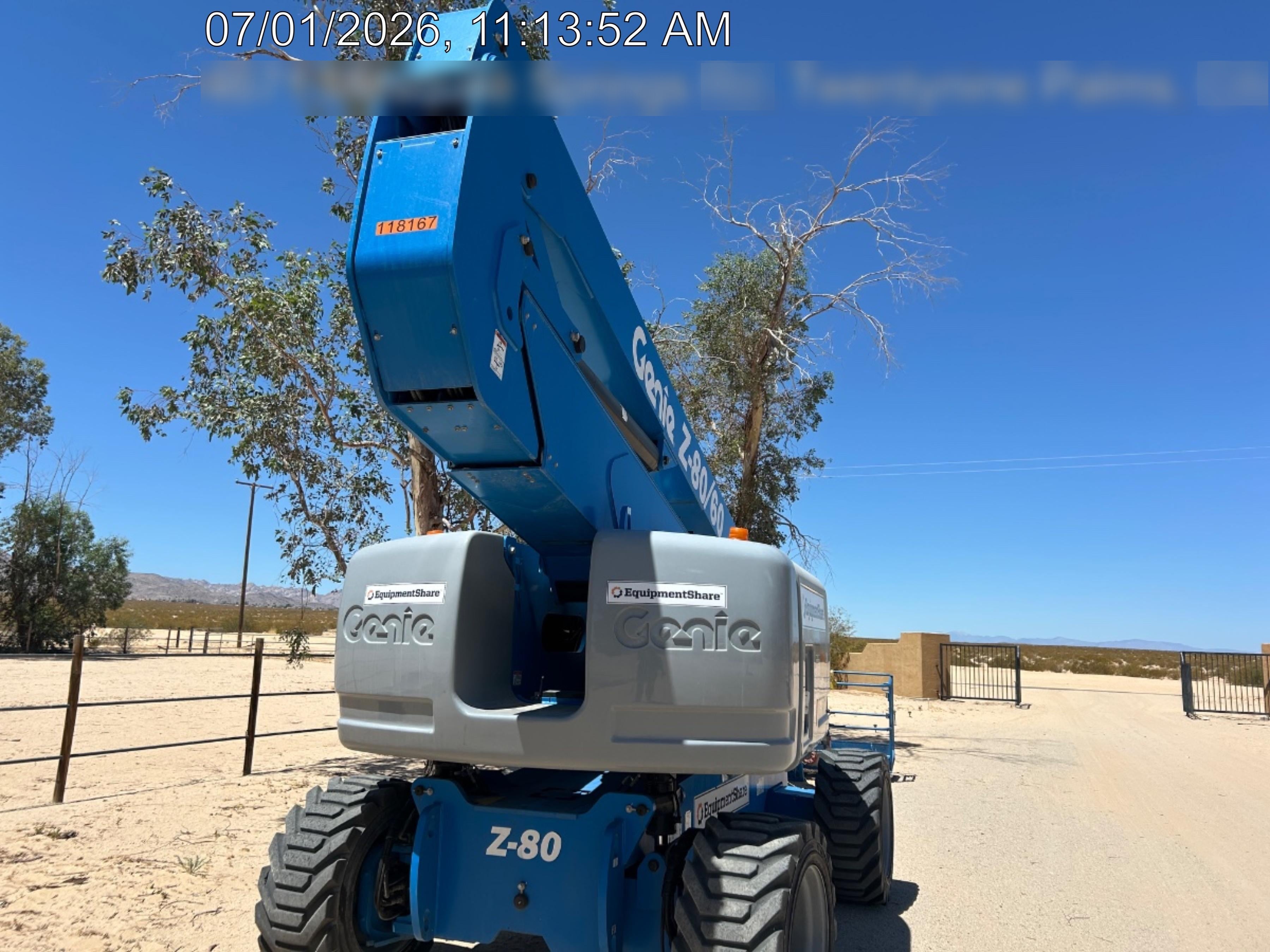 2020 GENIE Z-80/60