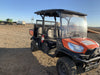 2021 Kubota RTV-X1140W-H Plastic Canopy, Windshield Acrylic Clear, LED Strobe Light, Wire Harness Kit, Back up Alarm