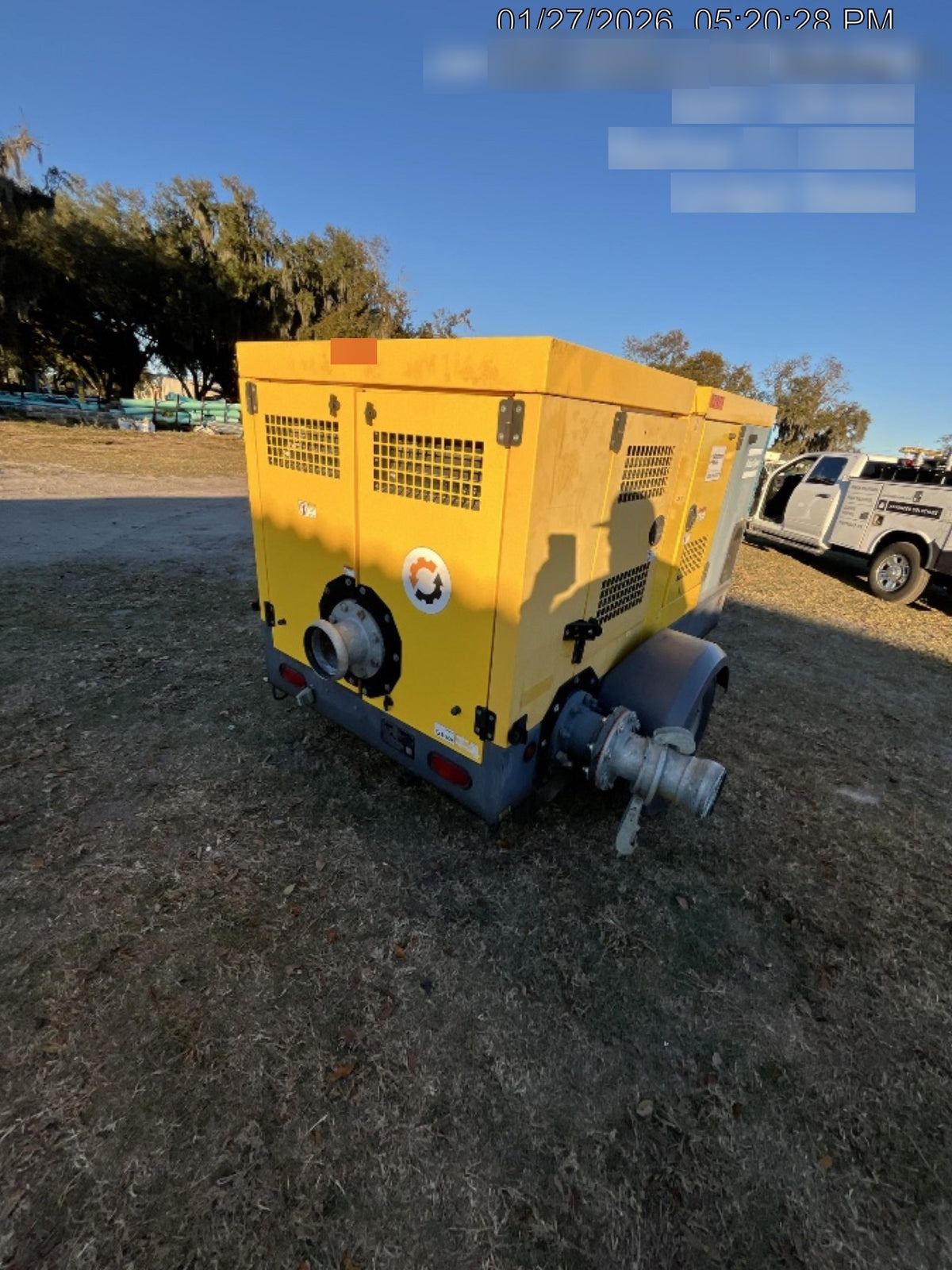 2020 ATLAS COPCO PAS 150 HF CS Enclosed