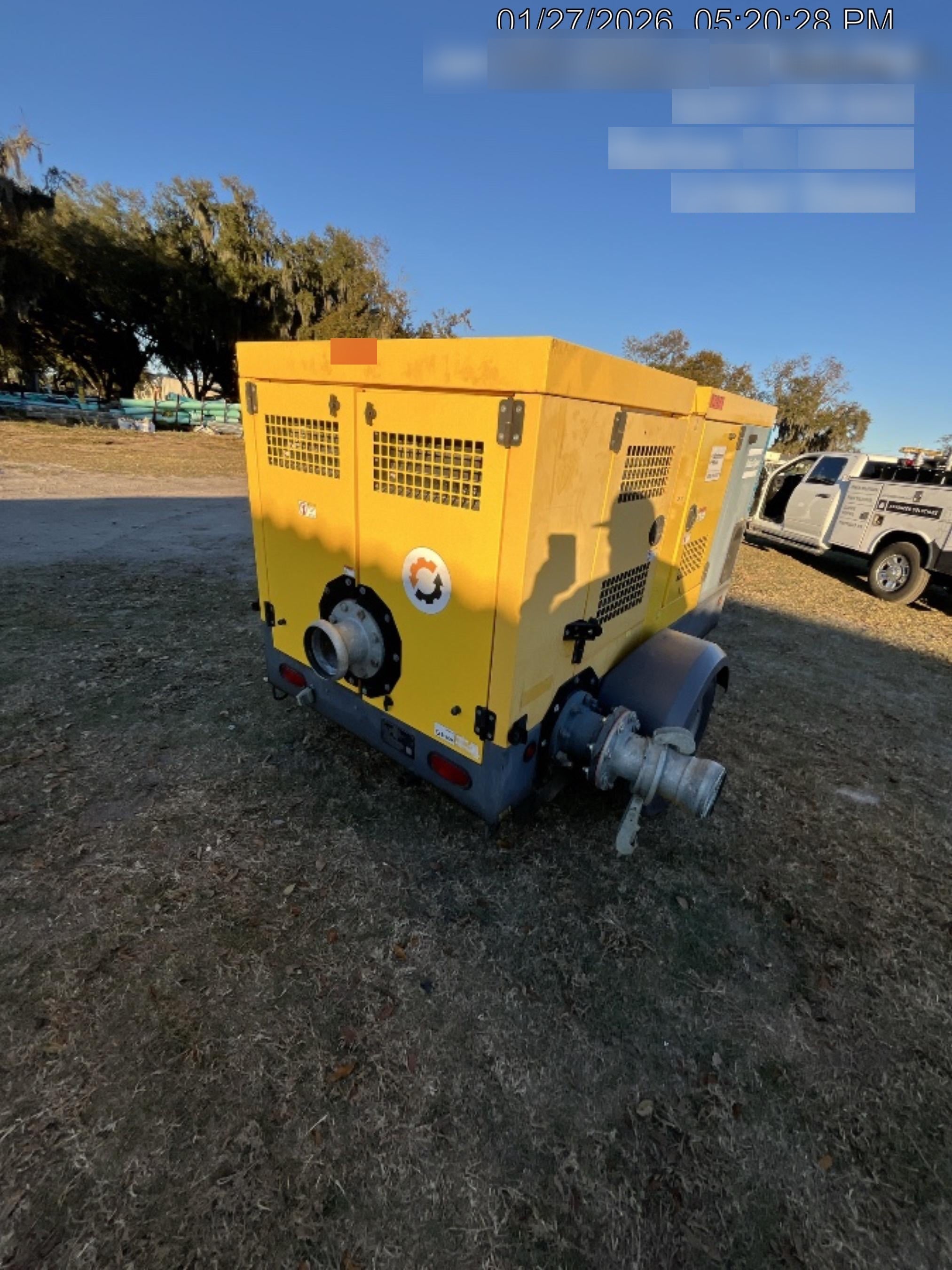2020 ATLAS COPCO PAS 150 HF CS Enclosed