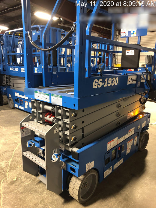 2020 Genie GS-1930 Fixed rails with chain entry gate - Pre A92.20