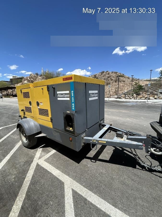 2020 ATLAS COPCO PAS 150 HF CS Enclosed